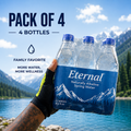 Eternal Premium Alkaline Spring Water – Family Pack of 4 (4 Liters Total)